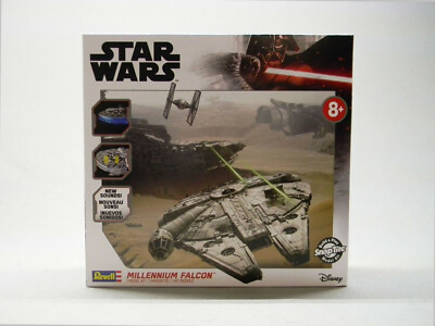 REVELL STAR WARS MILLENNIUM FALCON PLASTIC SNAPTITE MODEL KIT 1:164 85-1668 NEW