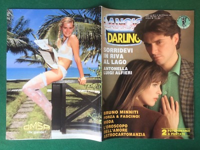 DARLING Nr. 261/1989 Fotoroman Launch (ITA) Mag Magazin OMSA Socken Werbung