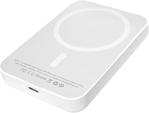 Magnetic Magsafe Battery Pack Power Bank 5000mAh Charger For iPhone Fast Chargin