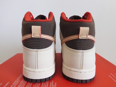 Nike Dunk Hi High Retro Se Baroque Brown-Sesame Mens Sz 8  display picture 3