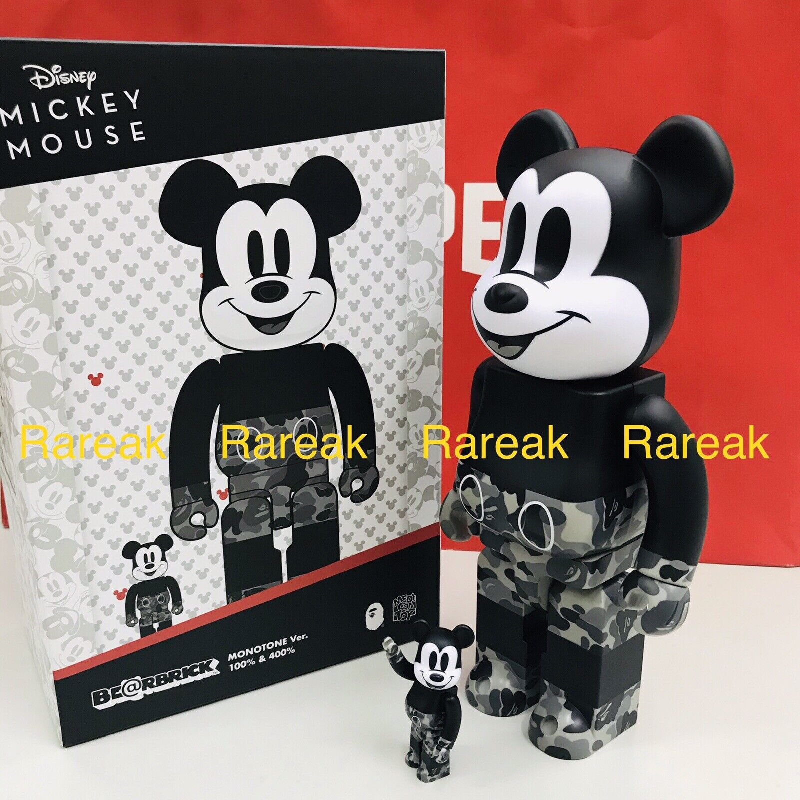 おすすめ特集 BE@RBRICK BAPE MICKEY 100％ 400％ eurocursions.com