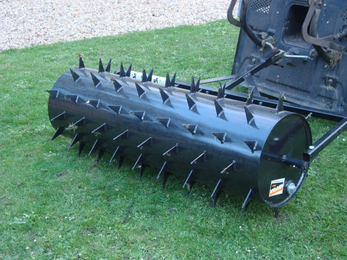 Garden Lawn Roller Aerator Spiker 1.0M Towed eBay