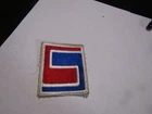 ORIGINAL MILITARY PATCH SEW ON WW2 ERA NO GLOW US ARMY 69TH INFANTRY DIVISION