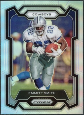 2023 Panini Prizm Emmitt Smith #74 Silver Prizm - Dallas