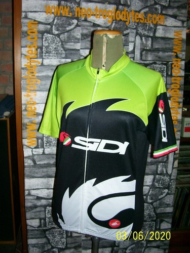 Vintage Cycling jersey shirt '89s Sidi Castelli maglia bici ciclismo | eBay