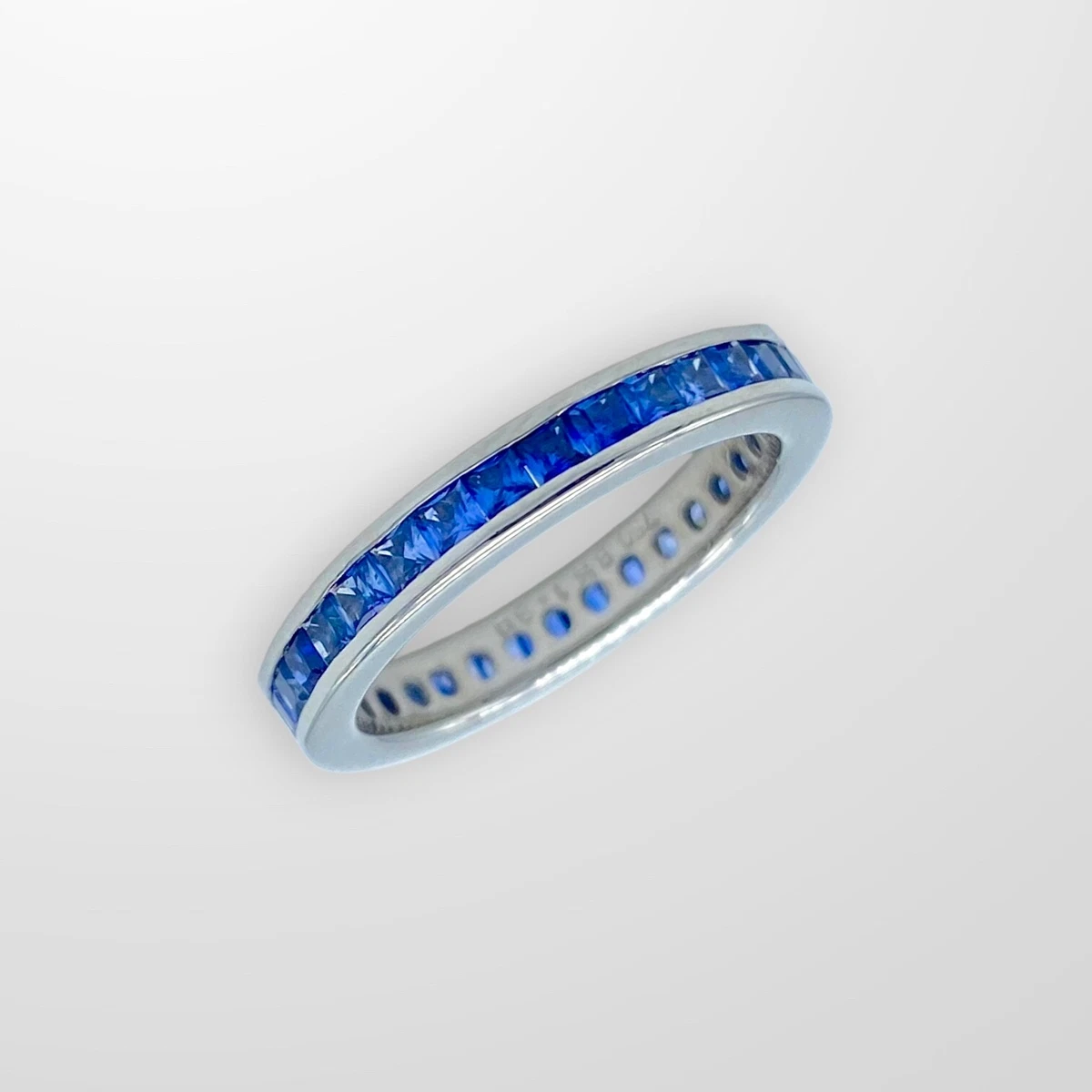 Sapphire eternity shop ring uk