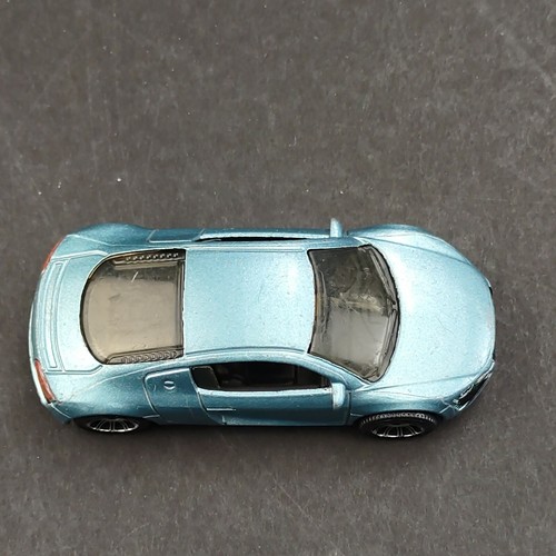 Matchbox MBX 2007 Audi R8 Light Blue/Black Exotics Diecast 1/64 Loose Preowned - Picture 12 of 12