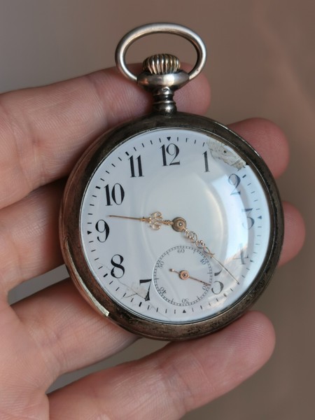 Quarter Repeater Pocket Watch Silver 0.875 Case