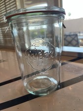 WECK Glass Canning Jar Rundrand-Glas 100 Large size 28.7 ounce 