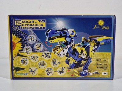 5x Sol Expert Solar & Hydraulik Roboter 12in1 Bausatz 79500 Technik LESEN!