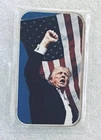 Donald J. Trump "Fight Back Fist" 1 Oz .999 - Sealed Colorized Silver Bar - B/U