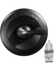 Shower Trim Kit with CartridgeCompatiblewith Delta 13/14 SeriesMatte Black Metal