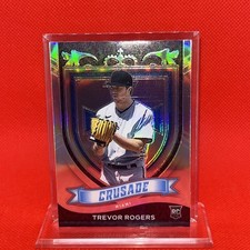 2021 Panini Chronicles - Crusade Trevor Rogers #9 Holo Prizm (RC)