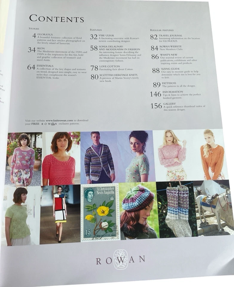 Rowan Knitting And Crochet Magazine Number 53 Published 2012 34 Designs - Image 3 of 4