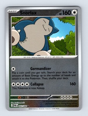 Snorlax - Perfect Order 063/088 - Reverse Holo - NM - Pokémon | eBay