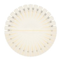 9 Zoll Nylon-SpiralreißVerschlüSse, #3 Cremeweiß, Packung Mit 15 FüR NäHen