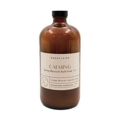 Calming Spring Blossom Bath Soak 40 Oz  by Baudelaire