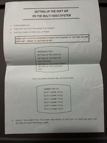 Strikers 1945 Plus Flyers And Dip Sheet Neo Geo MVS Psikyo
