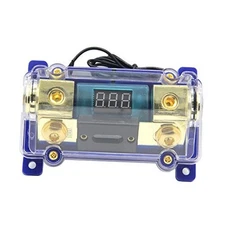  Digital Circuit Breaker,Car Stereo Audio 100A 0GA(2GA/4GA)*1 in 0GA(2GA/4GA)*1