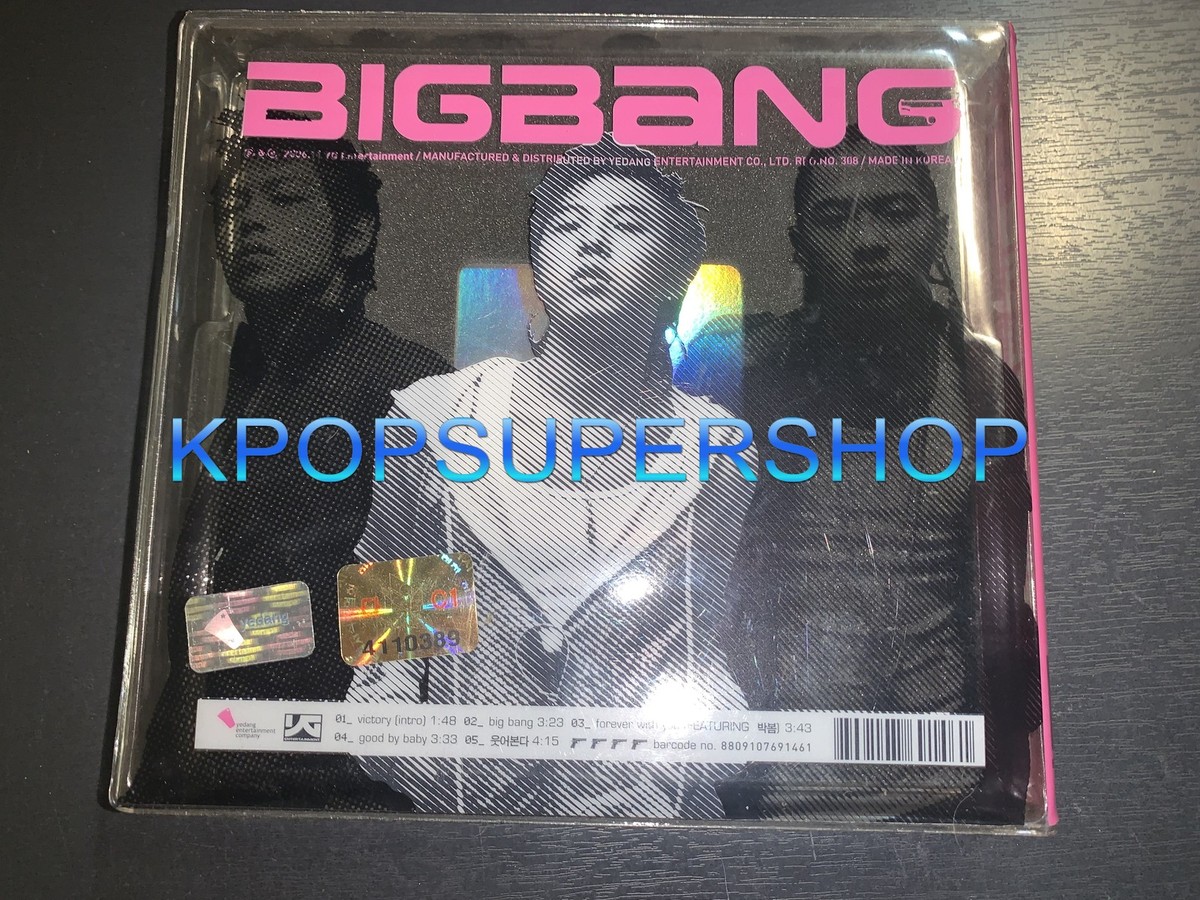 BIGBANG 3rd Single Album BIGBANG03 CD Plastic Case Good No