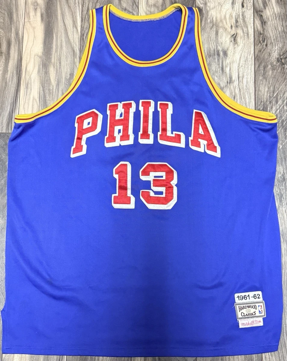 GWセール Mitchell&Ness シクサーズ チェンバレン Wilt Chamberlain Blue NBA Jerseys for sale | eBay