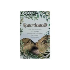 Grußkarte - Beileid - 5 Dankkarten Trauer