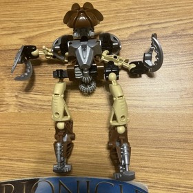 LEGO BIONICLE: Pohatu Nuva (8568) With Manual And Cannister