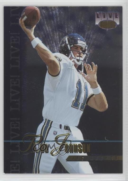 1995 Classic Images Limited Live Rob Johnson #111 Rookie RC 0st9