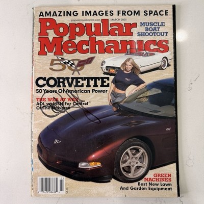 Popular Mechanics March 2003 50 Years Of American Power Corvette