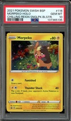 Morpeko SWSH116 Sword & Shield Black Star Promo Holo