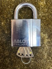 Abloy 340 Padlock Protec 2 with 3 Keys 10mm shackle