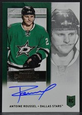 2013-14 Panini Contenders Antoine Roussel 212 Dallas Stars RC Auto 2729