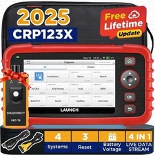 LAUNCH CRP123X OBD2 Scanner ABS SRS Code Reader Check Engine Car Diagnostic Tool