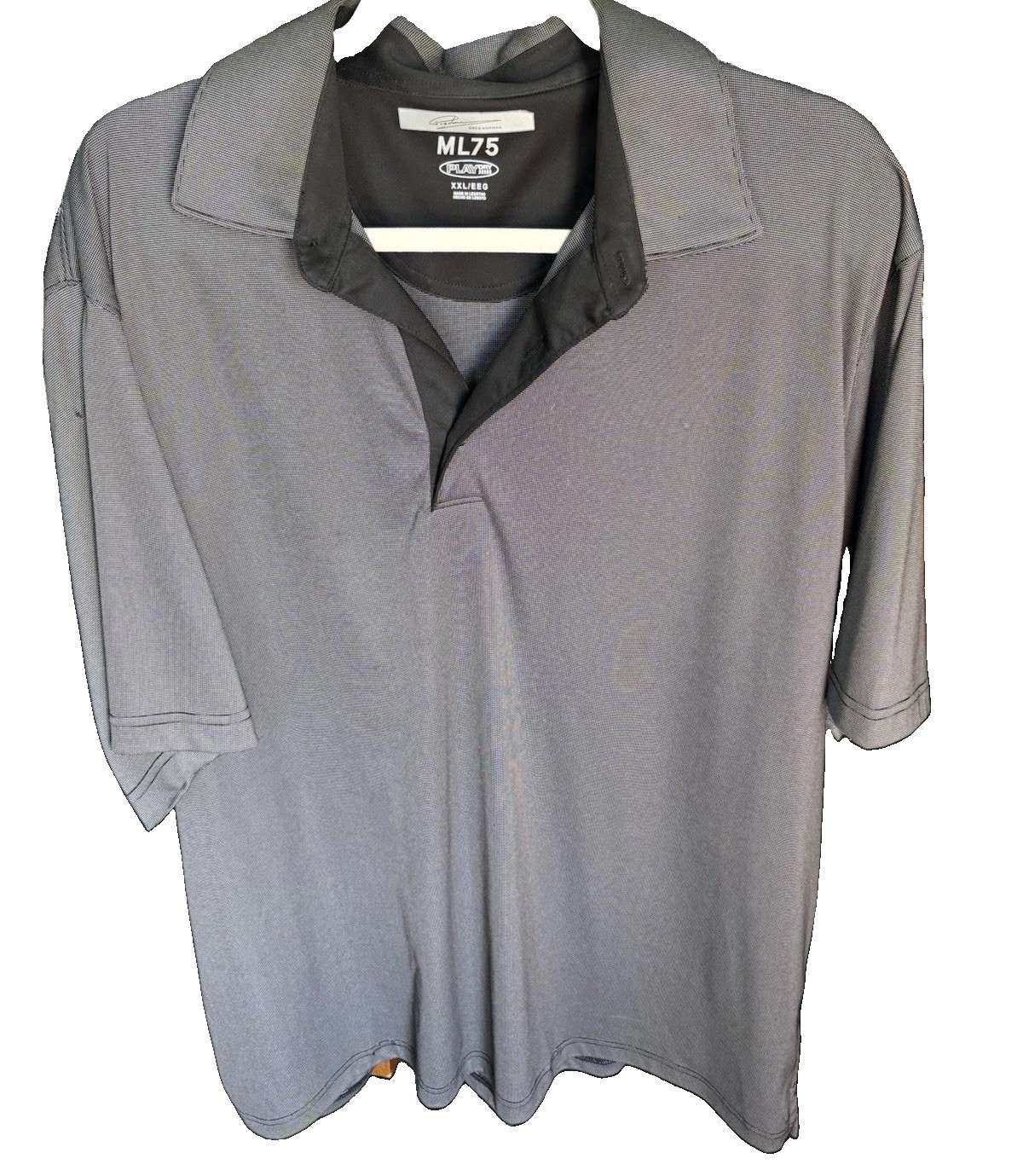 Men’s Casual Athleisure Golf Polo Short Sleeve Shirt Greg Norman ML75 XXL