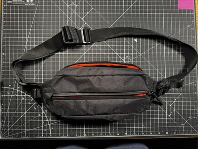 Aer Black Orange C Pac Nylon Sling with Fislock Buckle Adjustable 3 Pockets
