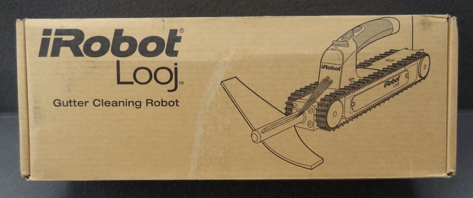 NEU iRobot Kloj Dachrinnenreiniger Reinigungsroboter Laub Blätter Fall Akku Antenne