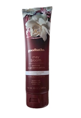 Goodbaths May Bloom Jasmine & Gardenia Petals Ultra Moisturizing Body Cream 10oz