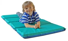 Nap Mat, Blue and Teal-1 Unit per Package-Ages 2 and Above-100% Made in USA