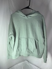 Calvin Klein Women's Blue Hoodie Sweatshirt Size Small, Long Sleeve