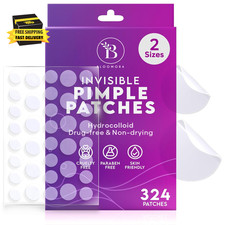 Invisible Pimple Patches for Face 324 Count , Zit Patches for Spot Cover, Hydro