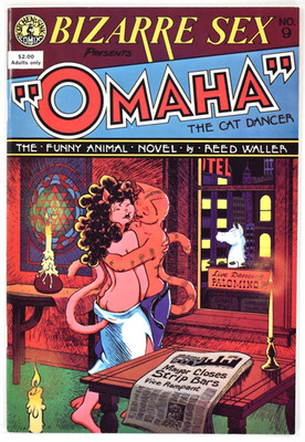 Bizarre Sex #9 Kitchen Sink 5th Print Key Issue 1st Comic App Omaha Cat Dancer