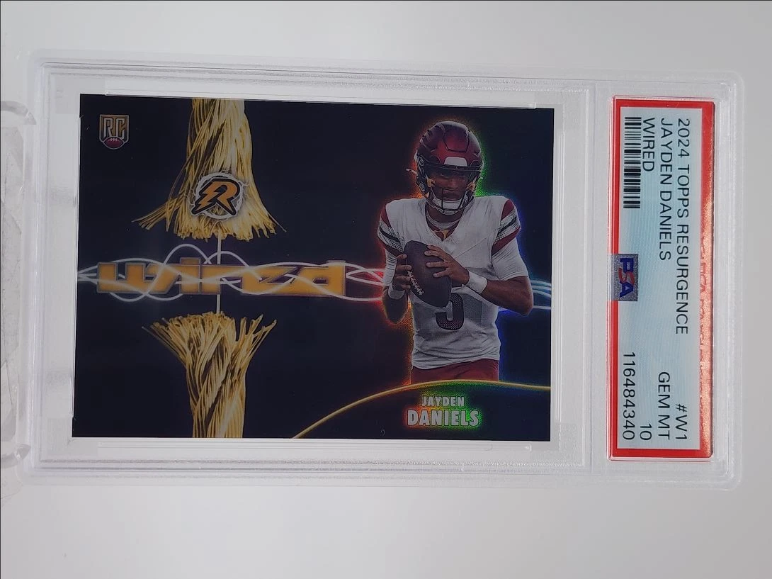 Jayden Daniels Topps Resurgence Wired #W1 Base