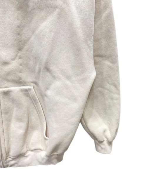 BALENCIAGA Felpa con cappuccio e zip oversize ricamata logo schiena S