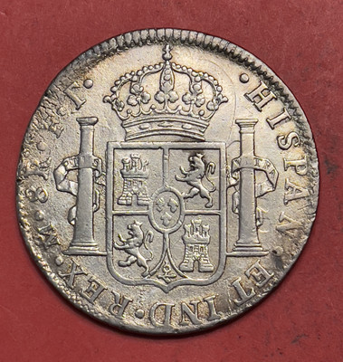 1801 Mo Mexico Carolus IIII Silver 8 Reales, Nice AU. | eBay