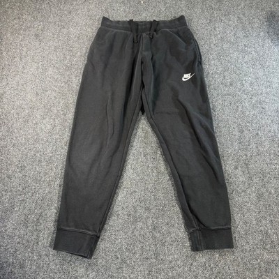 Nike Sportswear Essential Women Joggers Black Fleece Sweatpants Large BV4095-010