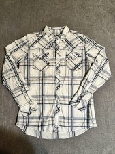Buckle BKE Pearl Snap Shirt Men  s M Western Cowboy Long Sleeve Plaid