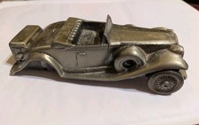 1974 Banthrico Inc Chicago USA Cadillac Car Brass Cast Metal Piggy Bank For Fix