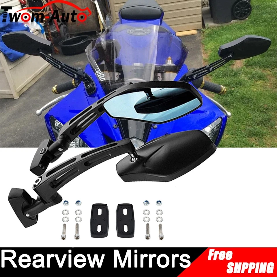 Espejos retrovisores Race para Suzuki GSXR 600 GSX-R750 2004-2005 GSXR1000 2003-2004 Foto 2 de 4