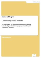 Manuela Margraf | Community Based Tourism | Taschenbuch | Deutsch (2005)