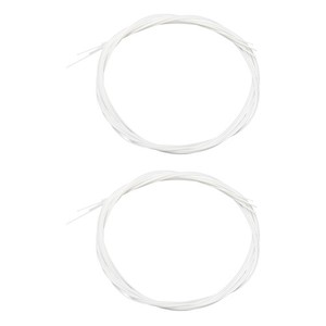 8Pcs/Set White  Nylon Ukulele Strings Replacement Part for 21 Inch 23 Inch4772